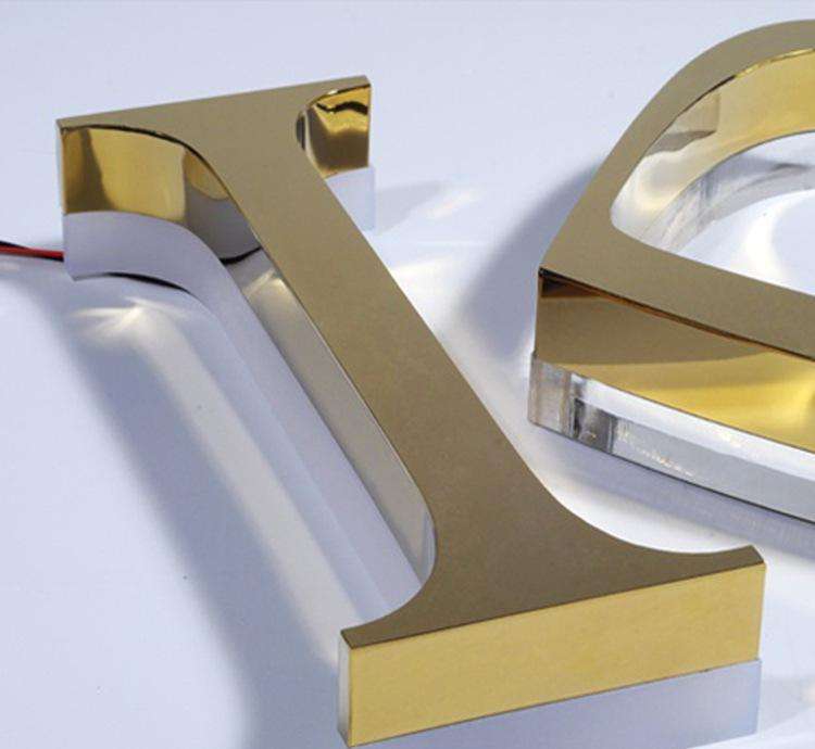 濟南水晶背面發(fā)光字